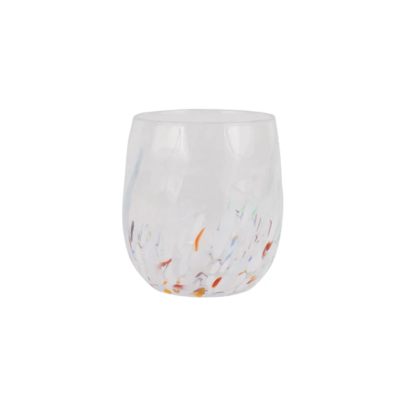 Vietri Chiara White Short Tumbler