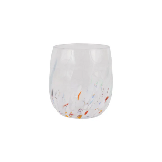 Vietri Chiara White Short Tumbler