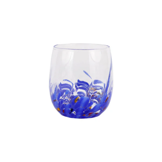 Vietri Chiara Blue Short Tumbler