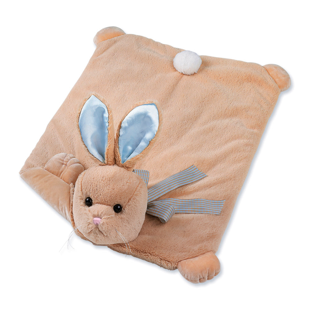 Bearington Baby Bunny Tail Belly Blanket