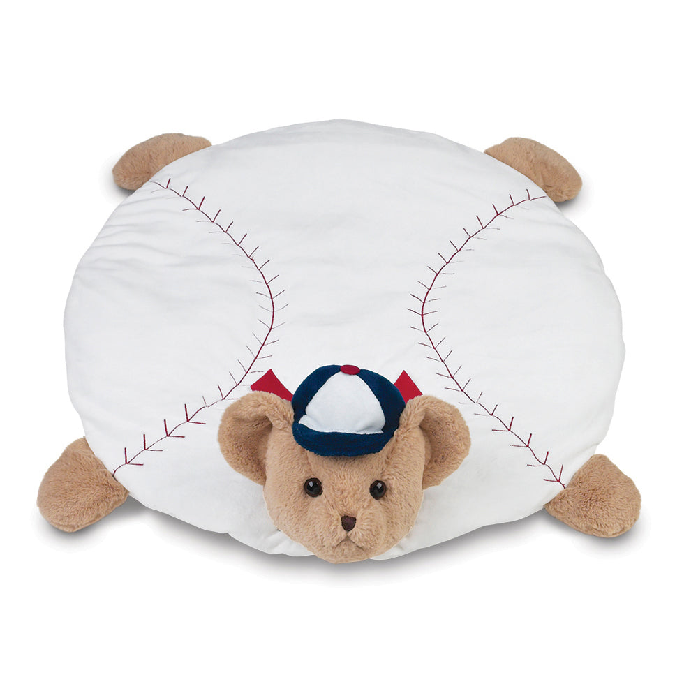 Bearington Baby Lil’ Slugger Baseball Belly Blanket