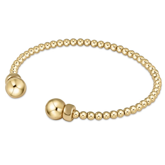 Enewton Classic Gold 3mm Bead Cuff Gold