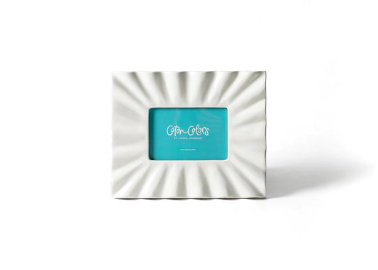 Coton Colors Ruffle White Frame