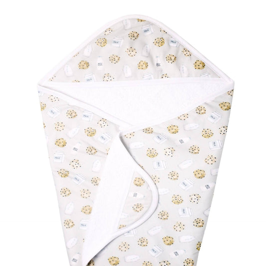 Copper Pearl Chip Knit Hooded Towel