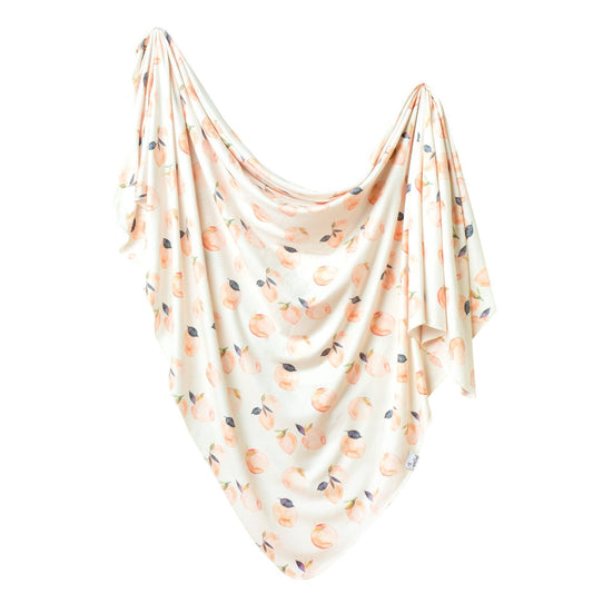 Copper Pearl Caroline Knit Swaddle Blanket