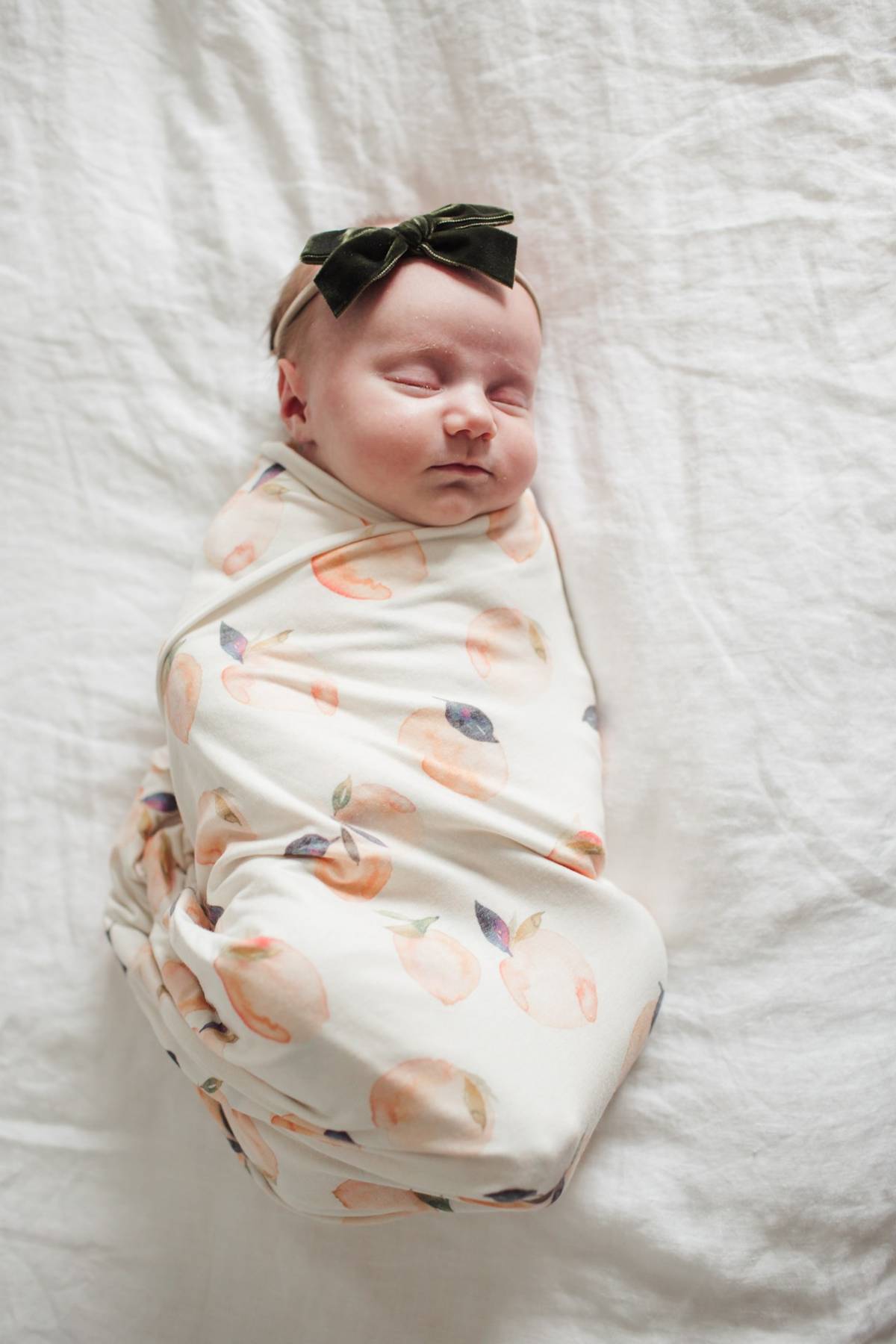 Copper Pearl Caroline Knit Swaddle Blanket