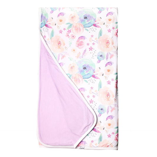 Copper Pearl Bloom 3-layer Jumbo Quilt