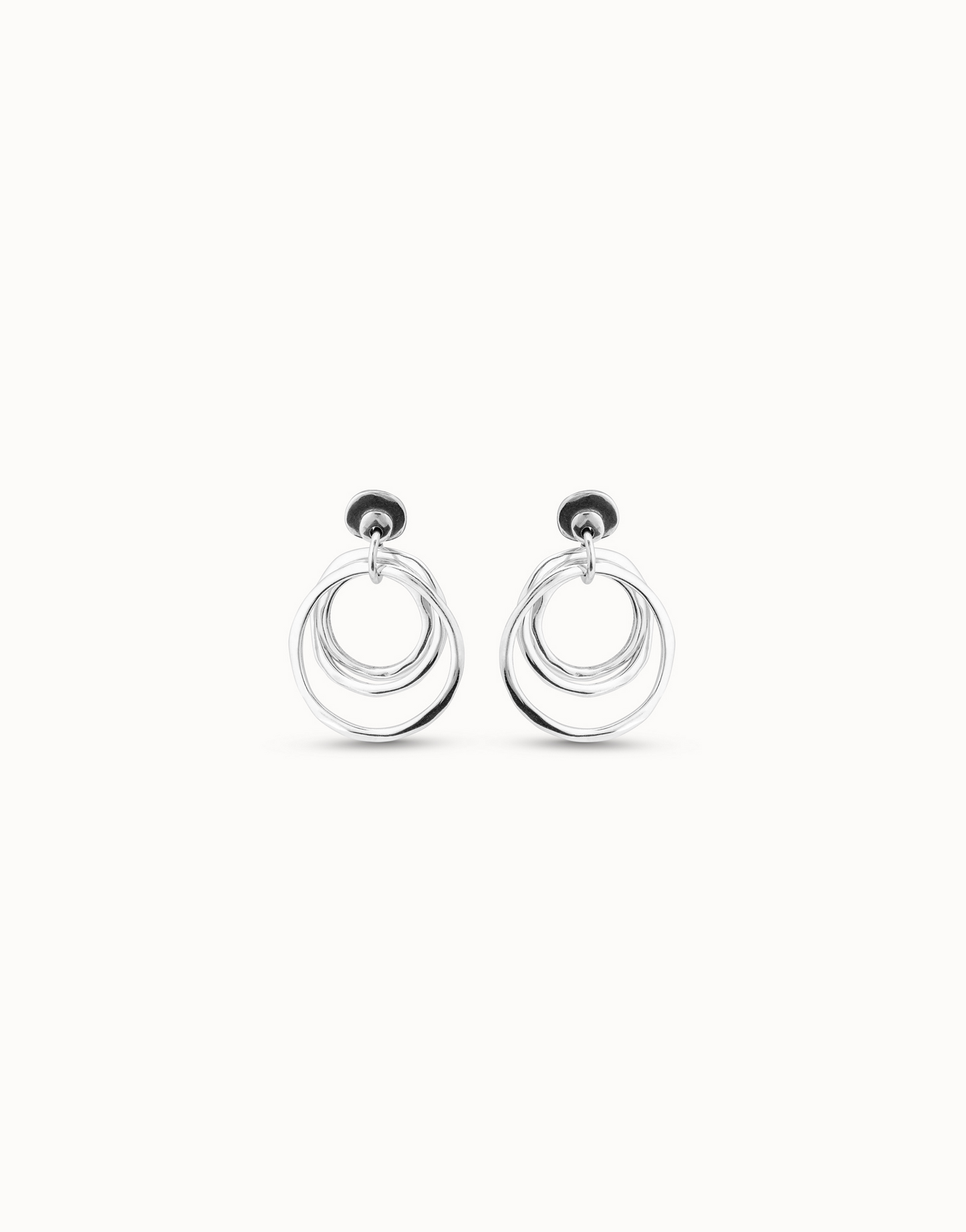 UNO de 50 En La Onda Silver Earrings