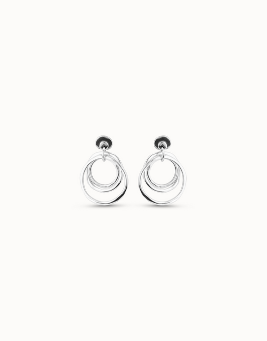 UNO de 50 En La Onda Silver Earrings