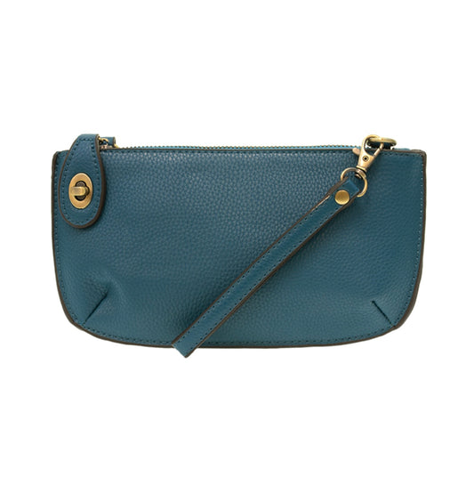 Joy Susan Mini Crossbody Wristlet Clutch Peacock
