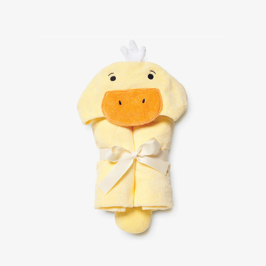 Elegant Baby Yellow Duckie Bath Wrap