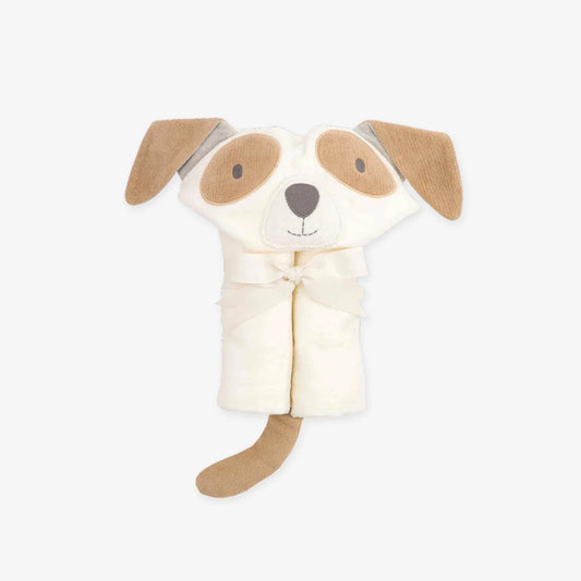 Elegant Baby Tan Puppy Bath Wrap