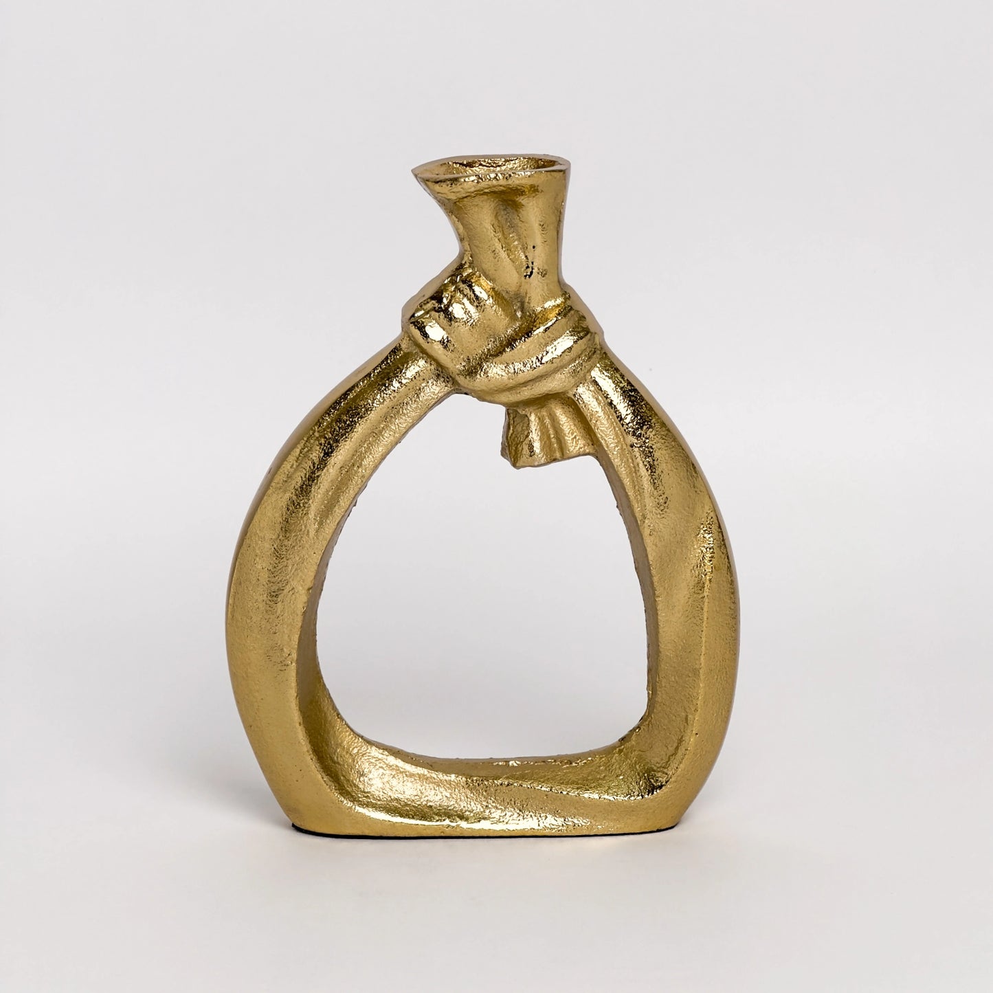 Gold Flower Vase