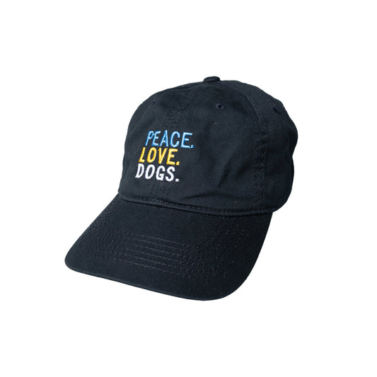 Handy Hats Peace, Love, Dogs Ball Cap