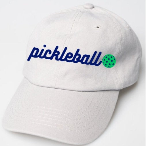 Handy Hats White Pickleball Ball Cap