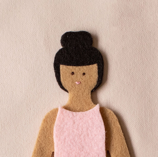 Felt Doll Starter Set - Caramel