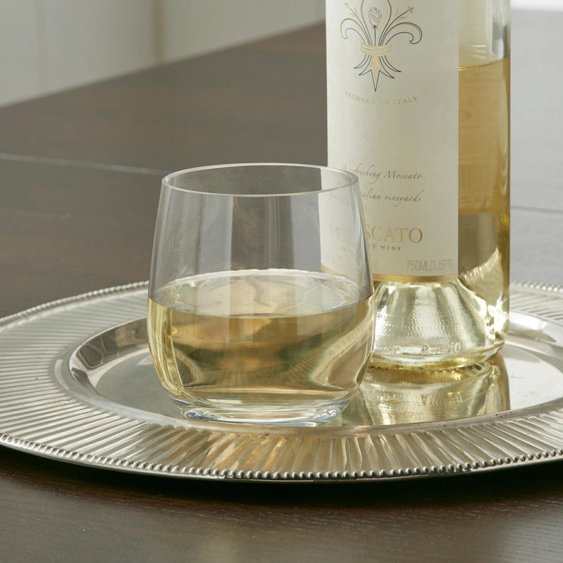 13 oz Tritan Stemless White Wine Glass