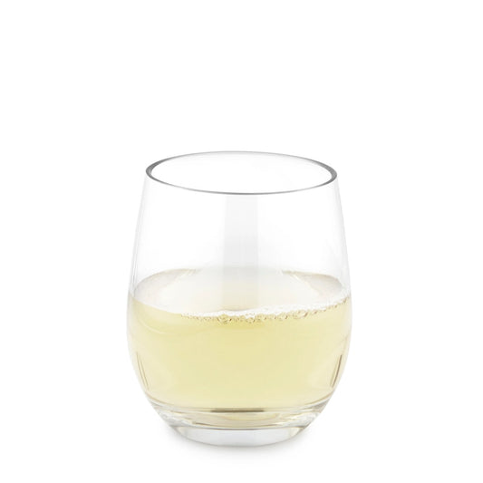 13 oz Tritan Stemless White Wine Glass