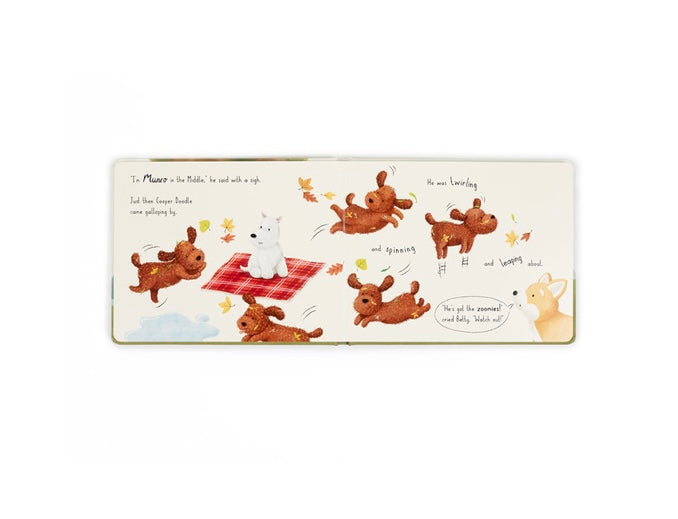 Jellycat Munro in the Middle Book