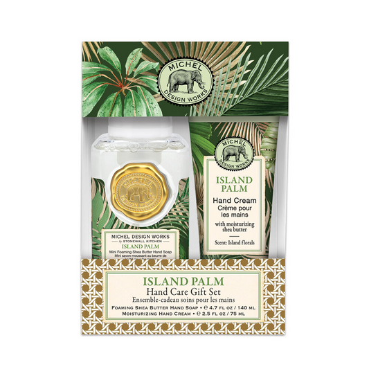 Michel Design Works Island Palm Hand Care Gift Set