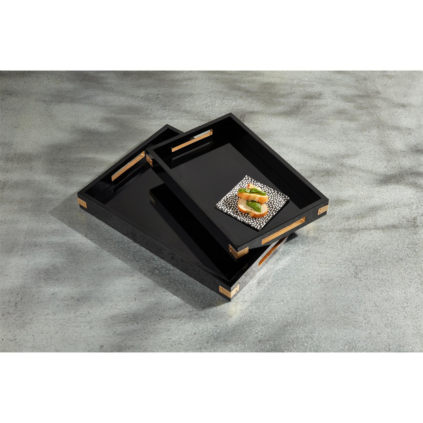 Black Lacquer Tray Small