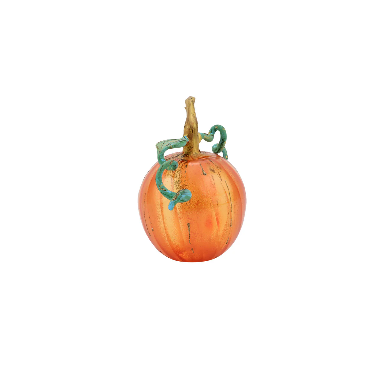 Vietri Figural Glass Pumpkin