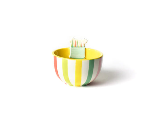 Happy Everything! Sparkle Cake Embellishment Bowl