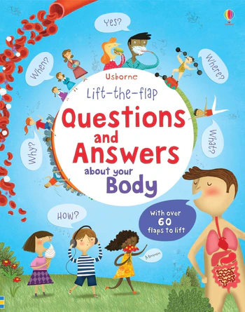 Usborne Lift-the-flap Questions and Answers about Your Body Book
