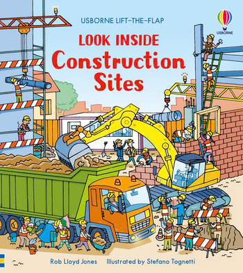 Usborne Look Inside Construction Sites Book