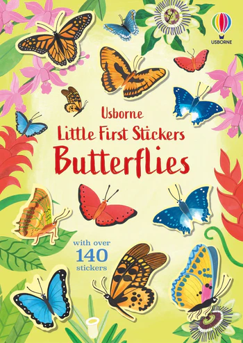 Usborne Little First Stickers Butterflies Book