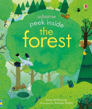 Usborne Peek Inside A Forest Book