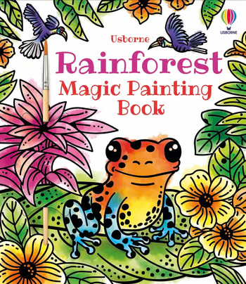 Usborne Rainforest Magic Painting Book