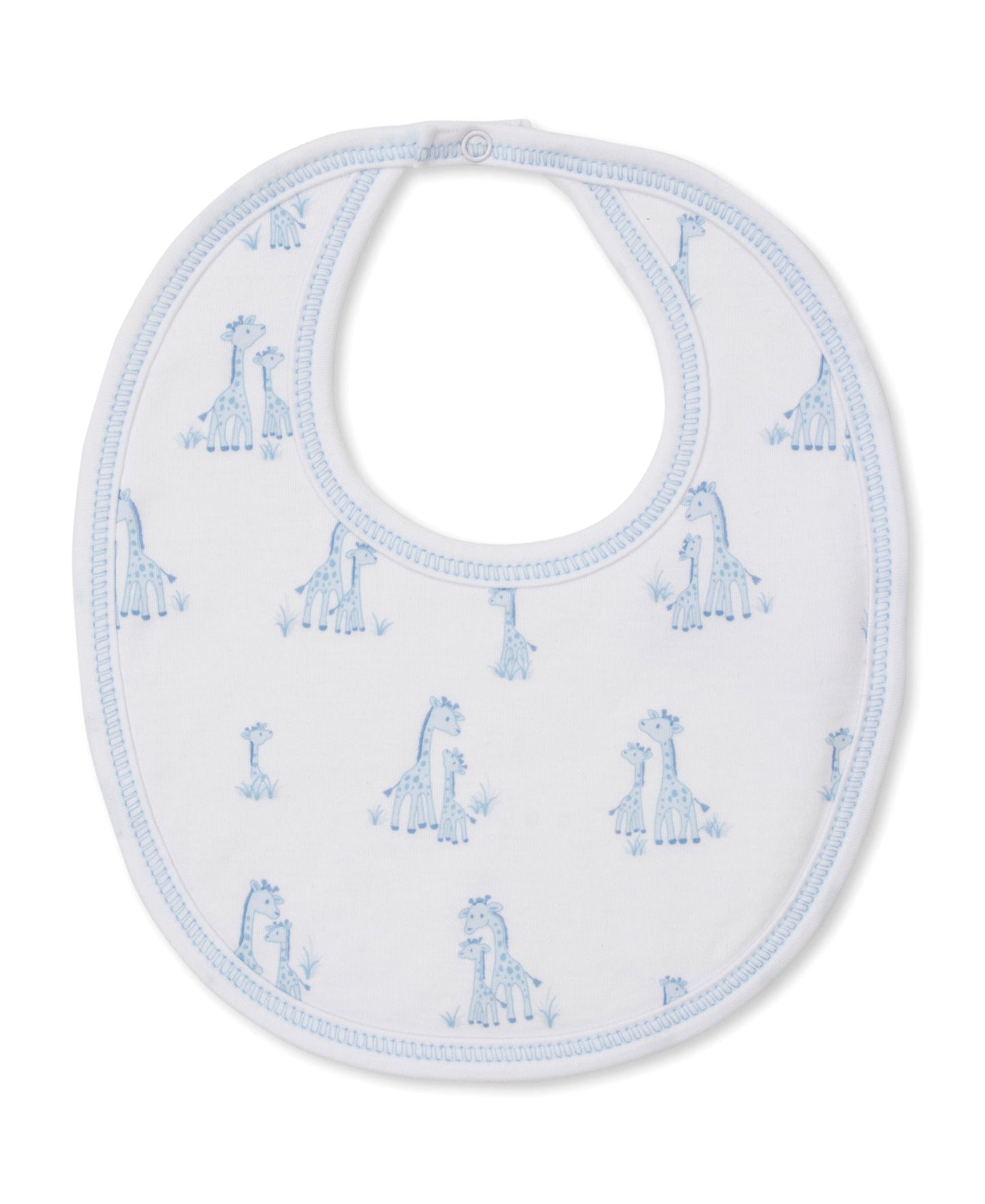 Kissy Kissy Bib Giraffe Grace Blue