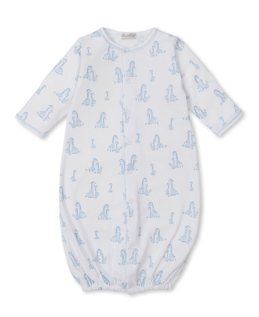 Kissy Kissy Convertible Gown Giraffe Grace Small Blue