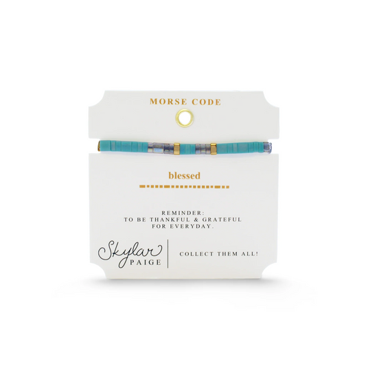 Skylar Paige Blessed Tila - Treasured Teal Bracelet
