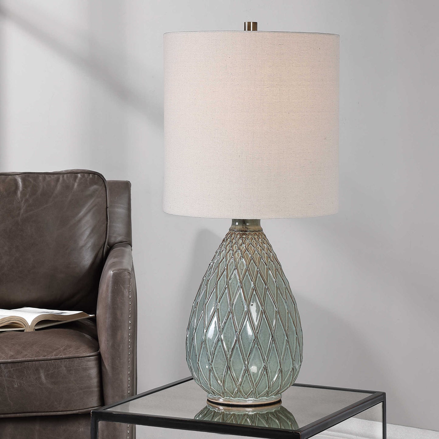 Uttermost Aqua Table Lamp