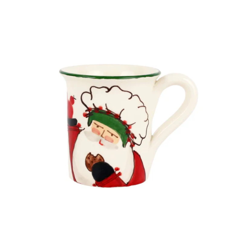 Vietri Old St Nick 2025 Limited Edition Mug