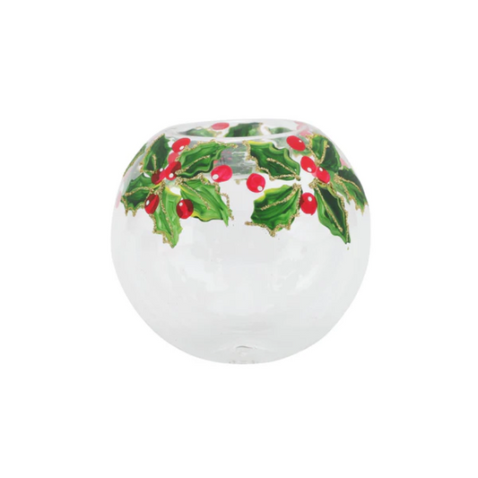 Vietri Illuminaire Holly Votive