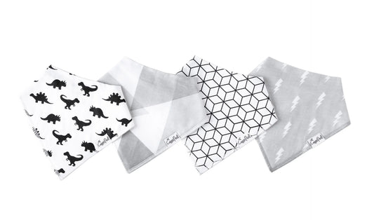 Copper Pearl Wild Bandana Bib Set