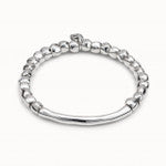 UNO de 50 Journey Silver Bracelet