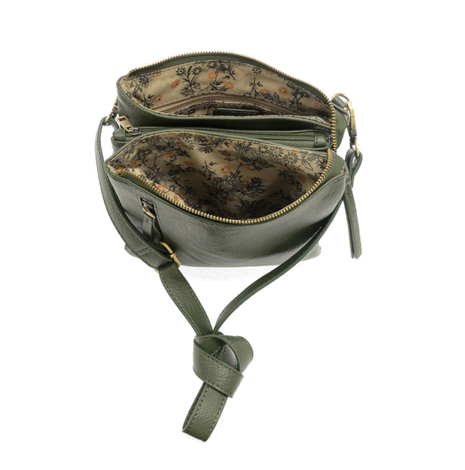 Joy Susan Dawn Multi Pocket Compact Crossbody Bag