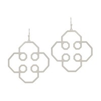 Meghan Browne Riley Silver Earrings