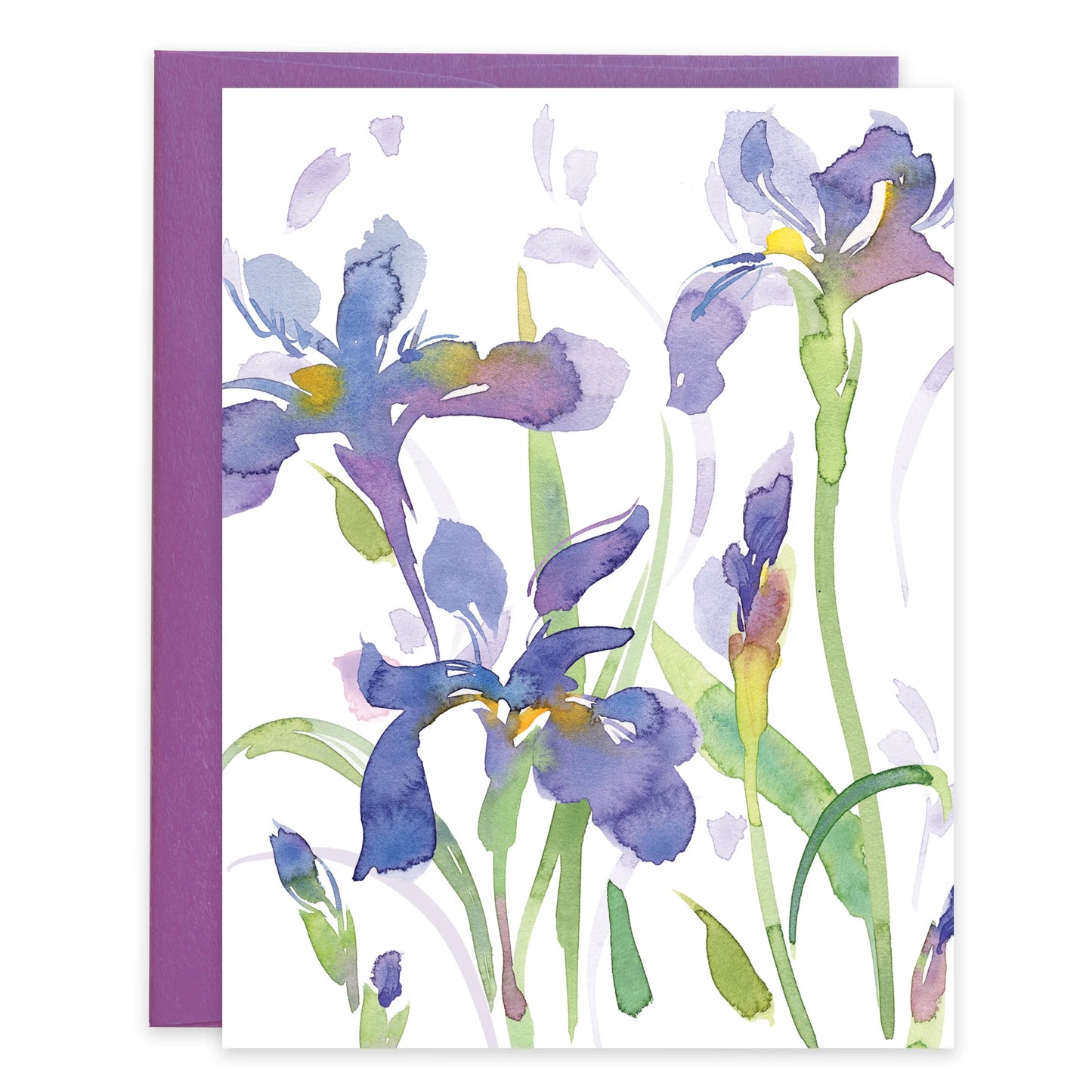 Gina B. Designs Note Cards Iris Field