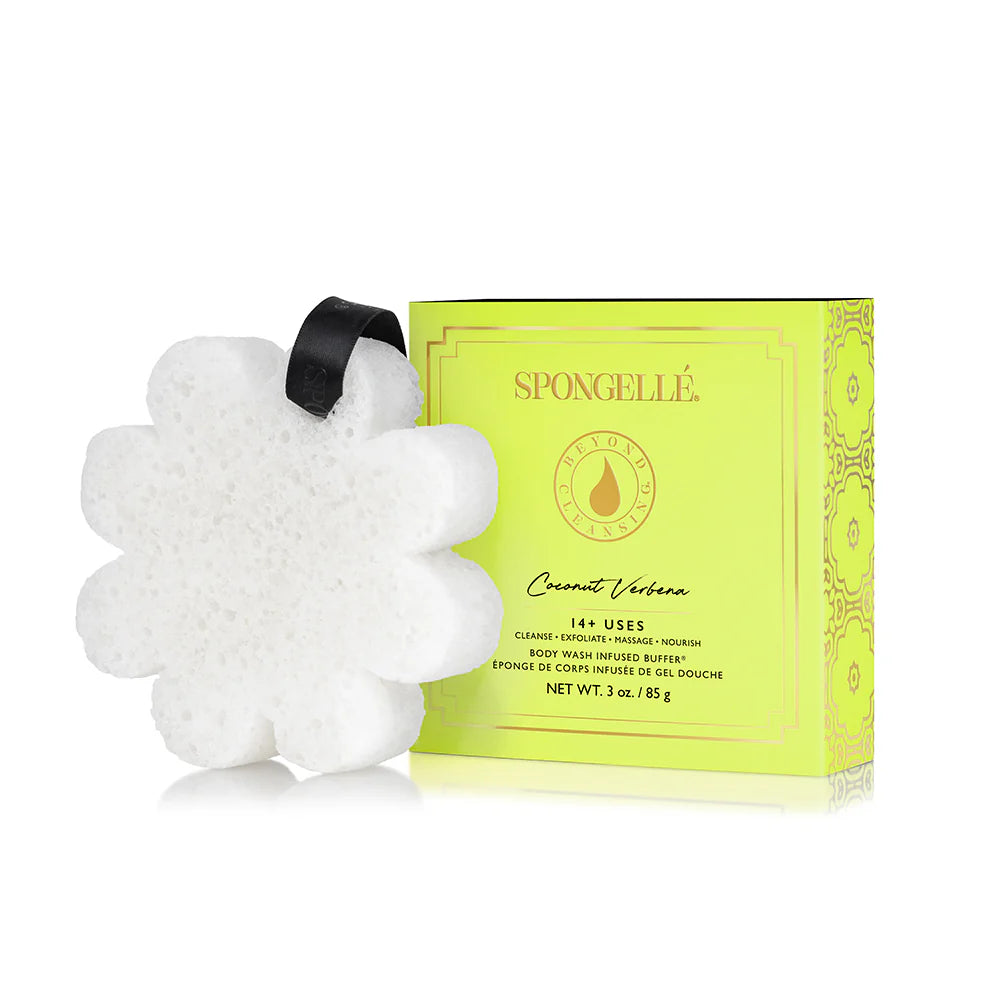 Spongelle Coconut Verbena Boxed Flower Sponge