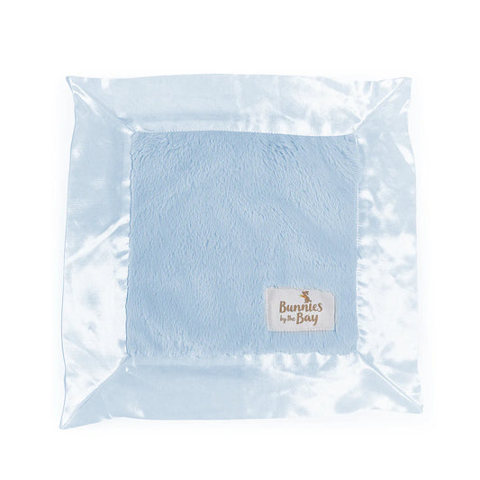 Bunnies by the Bay Glad Dreams Blankie Blue