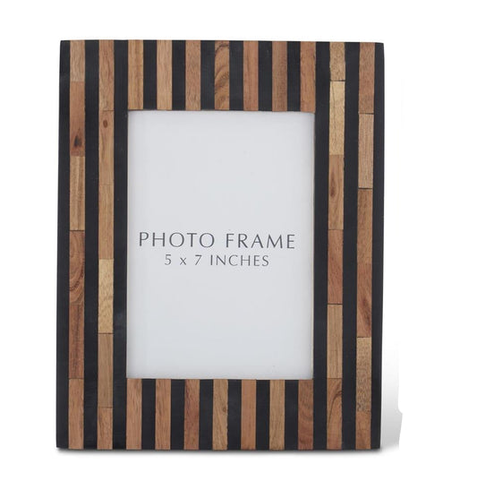 Brown & Black Tile Frame 5x7