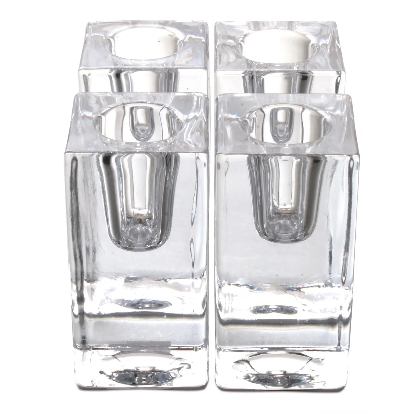 Chunky Glass Taper Holder