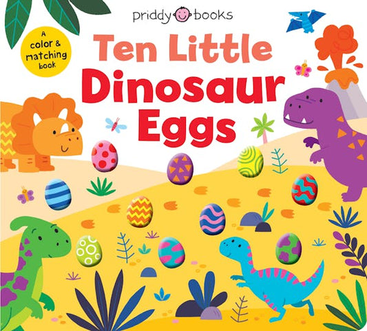 Ten Little Dinosaur Eggs Book