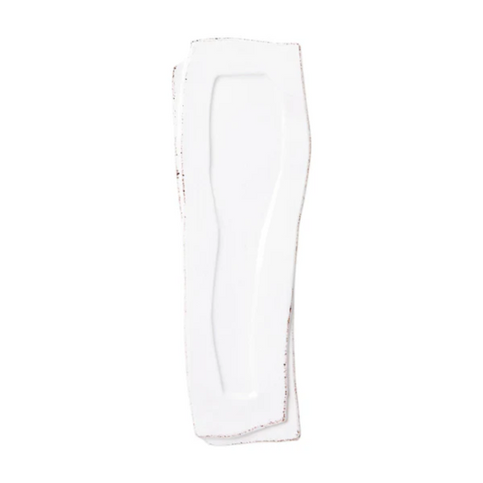 Vietri Lastra White Spoon Rest