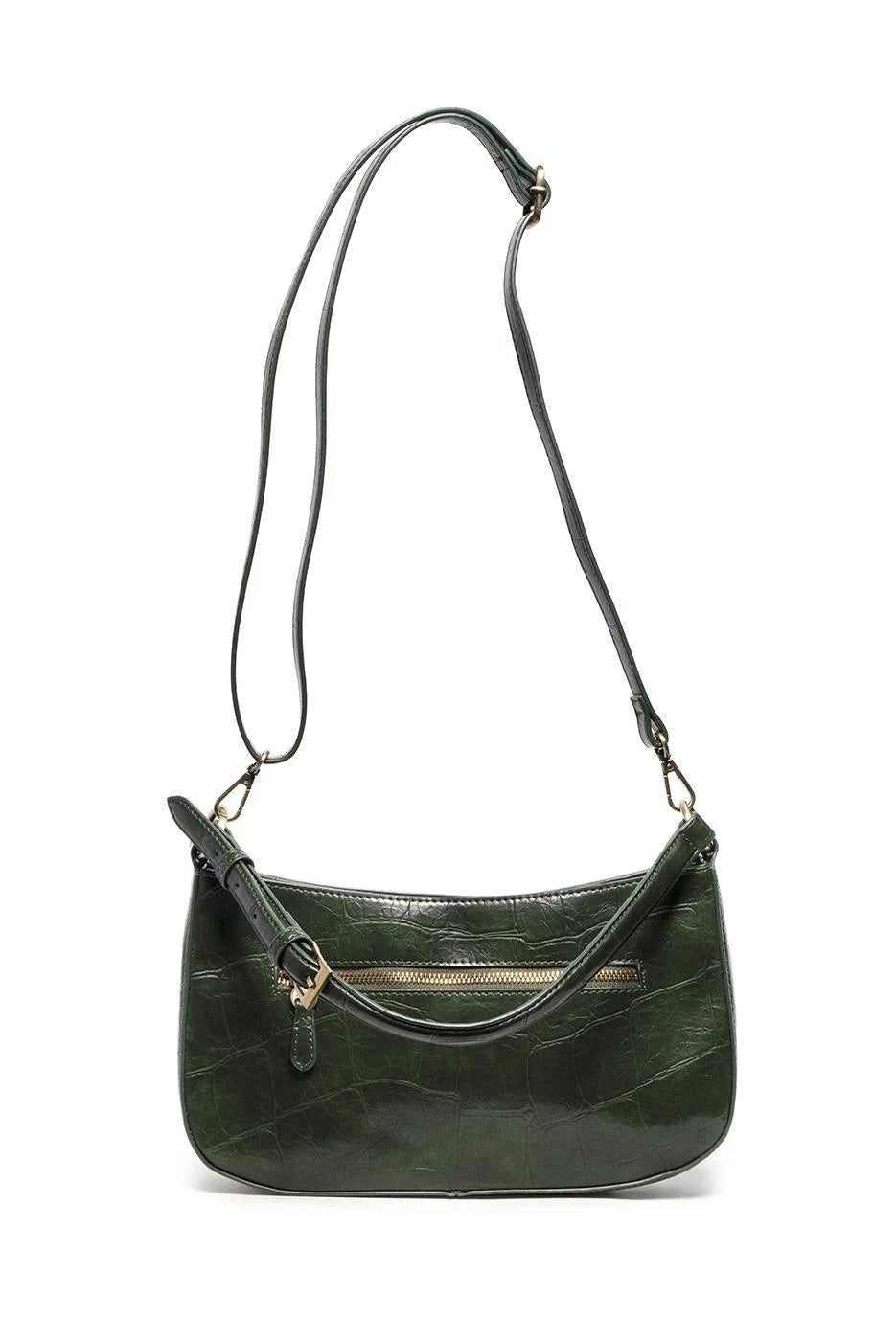 Joy Susan Erin Faux Croc Hobo Shoulder/Crossbody